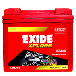 Exide XPLOREXL7B-B